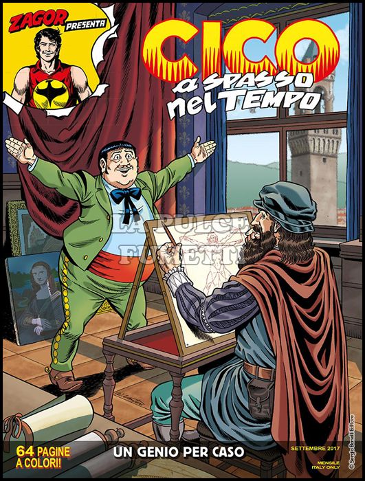 ZAGOR ALBO GIGANTE #     7 - CICO A SPASSO NEL TEMPO 4: UN GENIO PER CASO